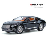 NikolaToy™  Alloy 1/24 Bentley Continental Model Car