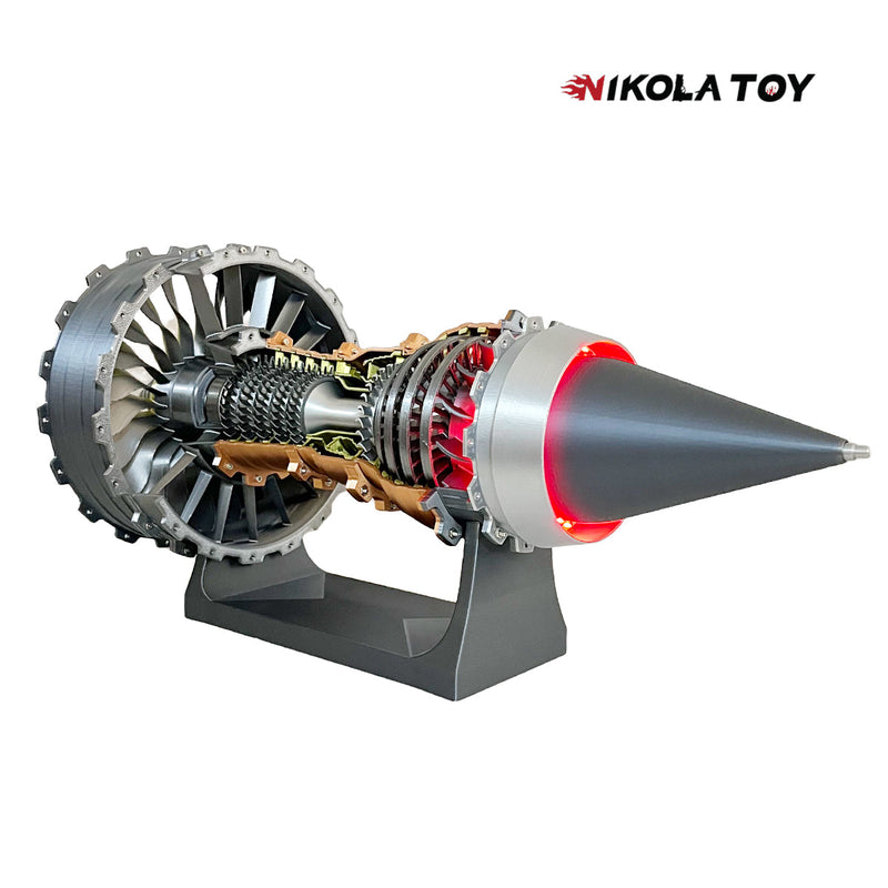 NikolaToy TR900 Turbofan engine model