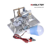 NikolaToy™ New Stirling engine+LED lights