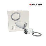 NikolaToy Flagship aircraft turbofan engine keychain