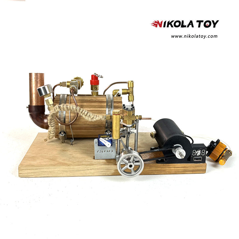 NikolaToy™ Retro steam engine model