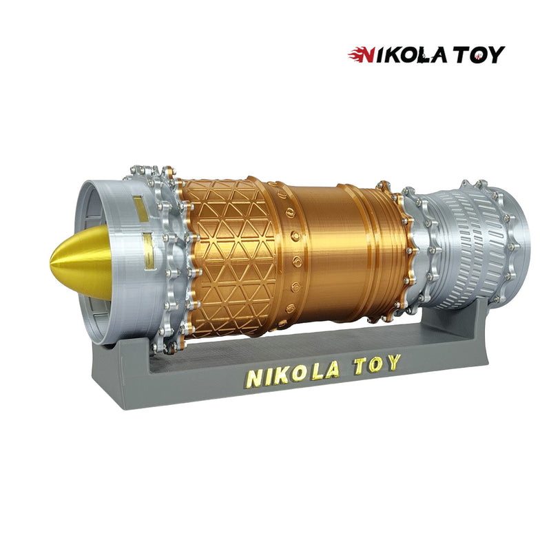 NikolaToy Fighter Turbofan Engine Model - WS15