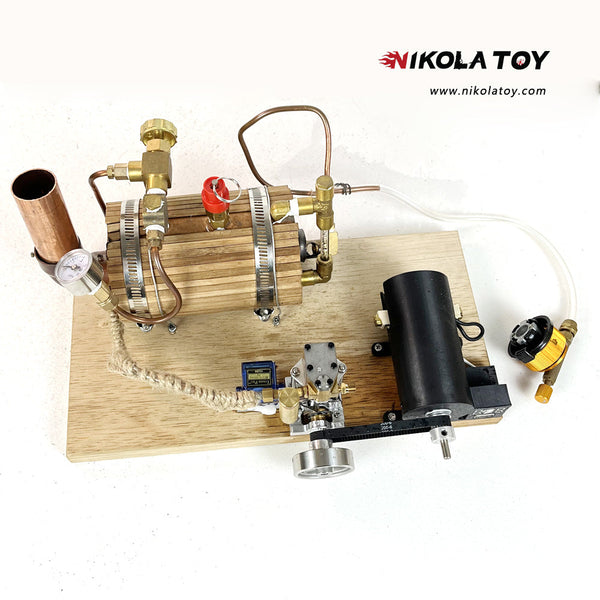 NikolaToy™ Retro steam engine model