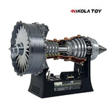 NikolaToy 900 turbofan engine model