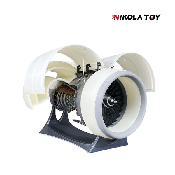 NikolaToy TR900 Turbofan engine model - Full version