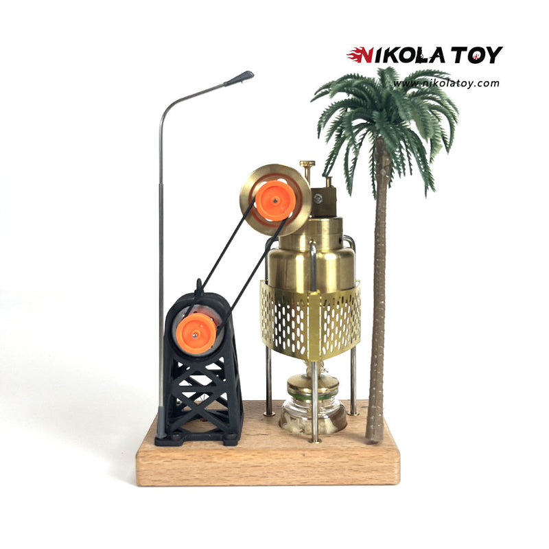 NikolaToy™ Steam Engine Model - Tropical