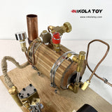 NikolaToy™ Retro steam engine model