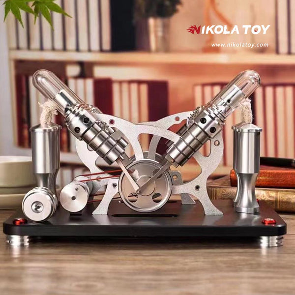 NikolaToy™ Stirling engine V4 model