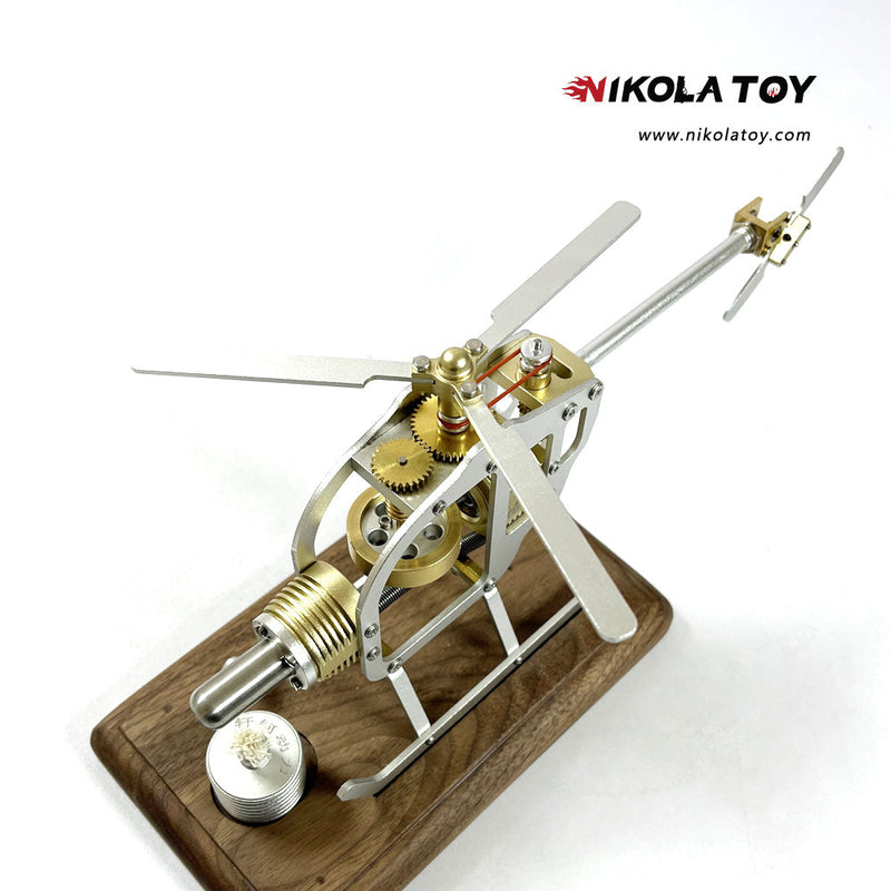 NikolaToy™ New Stirling helicopter model