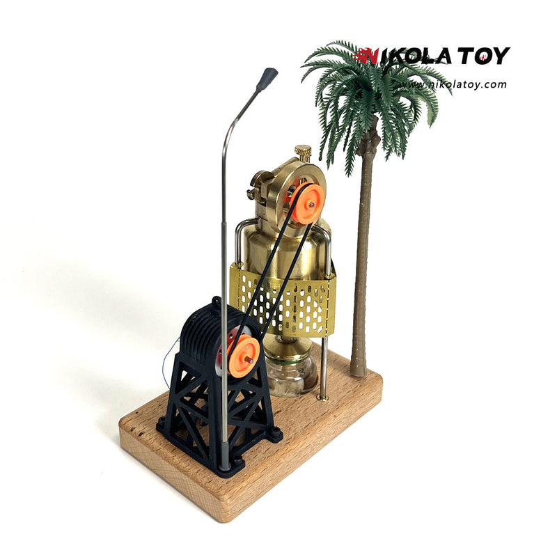 NikolaToy™ Steam Engine Model - Tropical