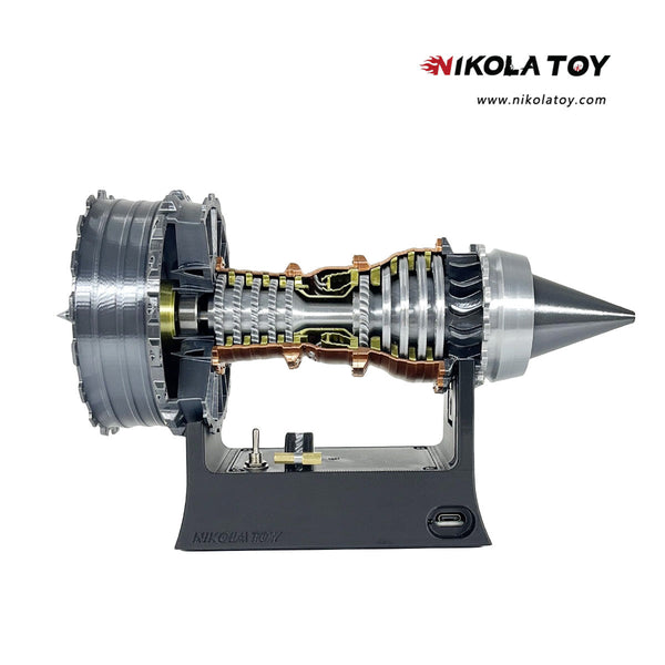 NikolaToy TR900 Turbofan engine model