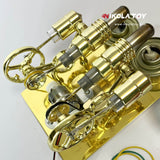 NikolaToy™ Stirling Engine - Golden Crab