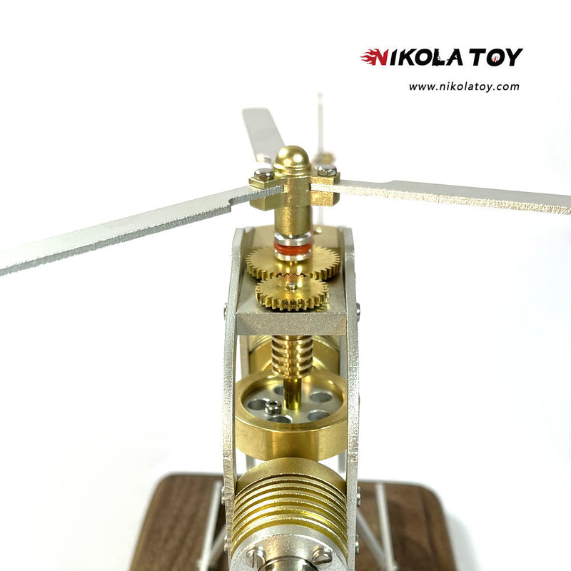 NikolaToy™ New Stirling helicopter model