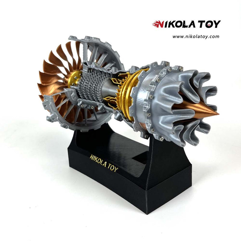 NikolaToy TR900 Turbofan engine model