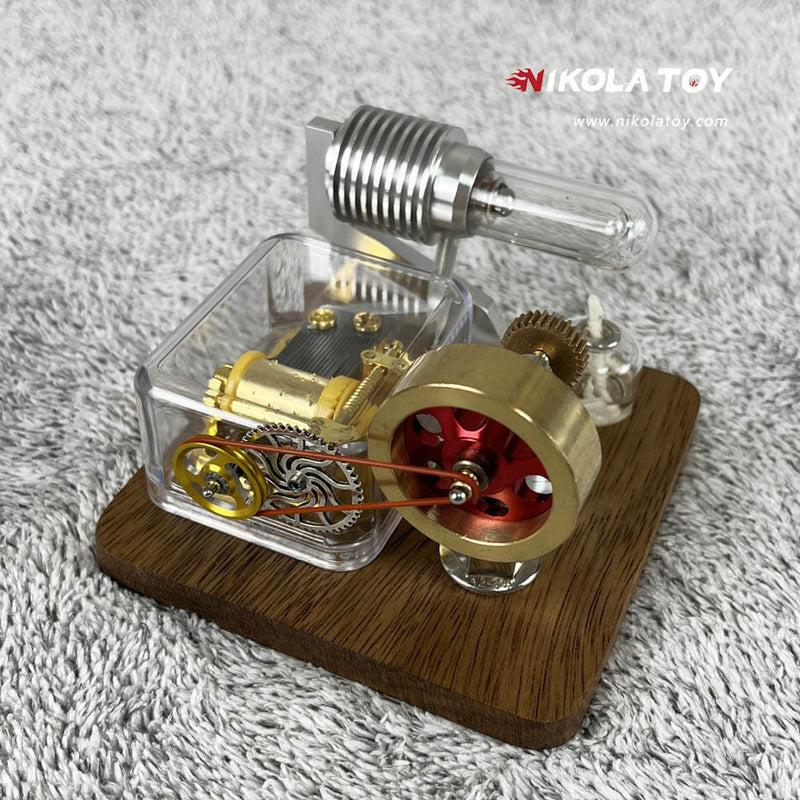 NikolaToy™ Stirling engine music box