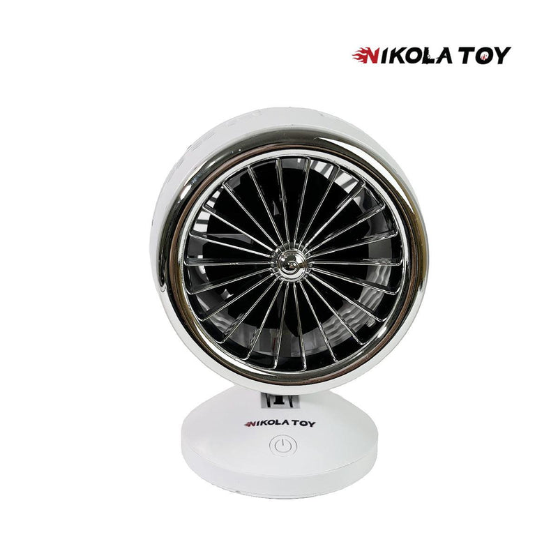 NikolaToy New turbofan engine design desktop USB fan