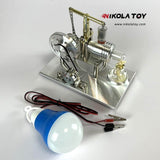 NikolaToy™ New Stirling engine+LED lights