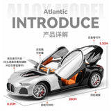 NikolaToy™  Alloy 1/24 Bugatti Atlantic Model Car