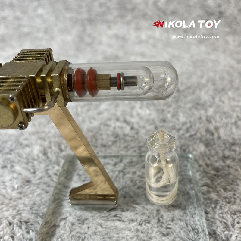 NikolaToy™ Mini Aircraft model Stirling engine model