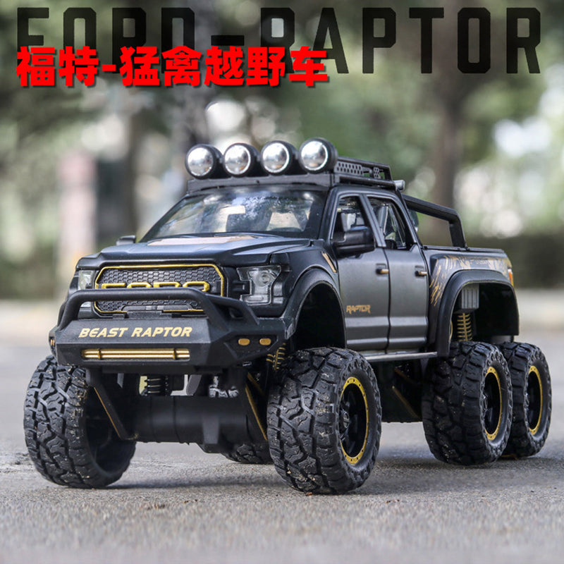 NikolaToy™  Alloy 1/28 Ford Raptor F150 Model Car