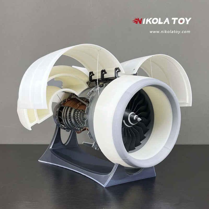 NikolaToy TR900 Turbofan engine model - Full version