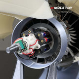 NikolaToy TR900 Turbofan engine model - Full version