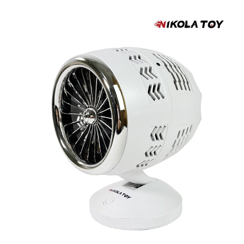 NikolaToy New turbofan engine design desktop USB fan