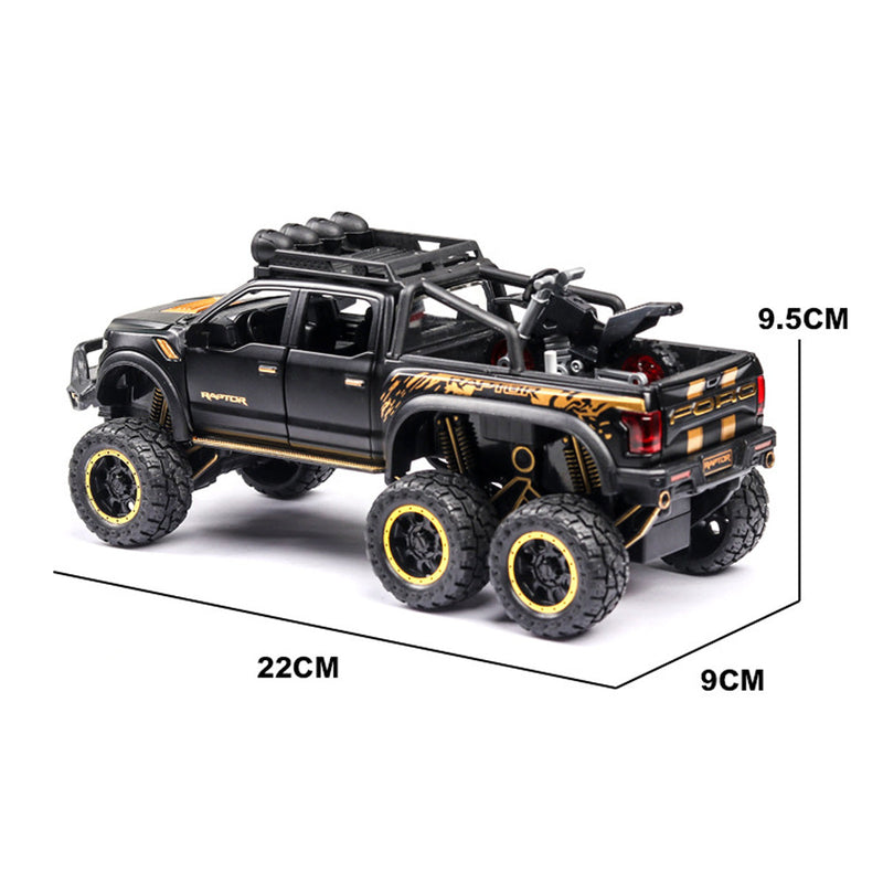 NikolaToy™  Alloy 1/28 Ford Raptor F150 Model Car