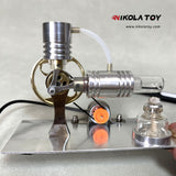 NikolaToy™ L-type Stirling engine model - power generation+LED light