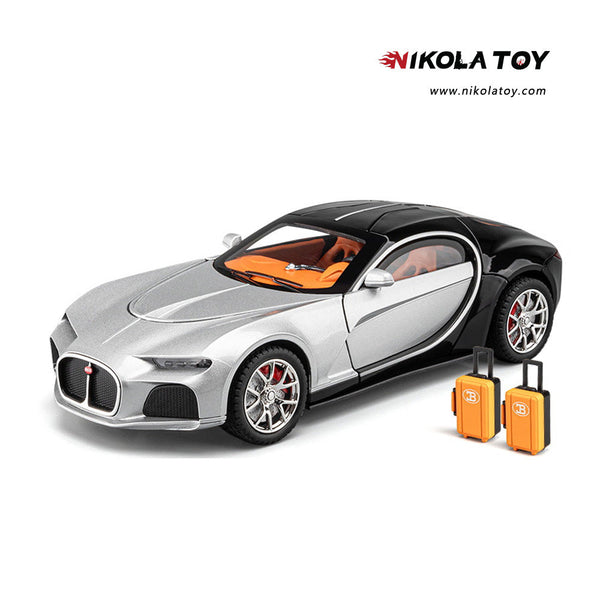 NikolaToy™  Alloy 1/24 Bugatti Atlantic Model Car