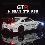 NikolaToy™  Alloy 1/32 Nissan GTR Model Car